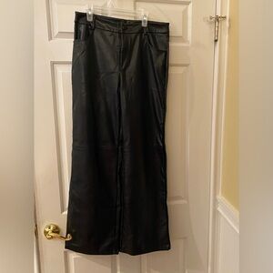Faux Leather Pants Petite L